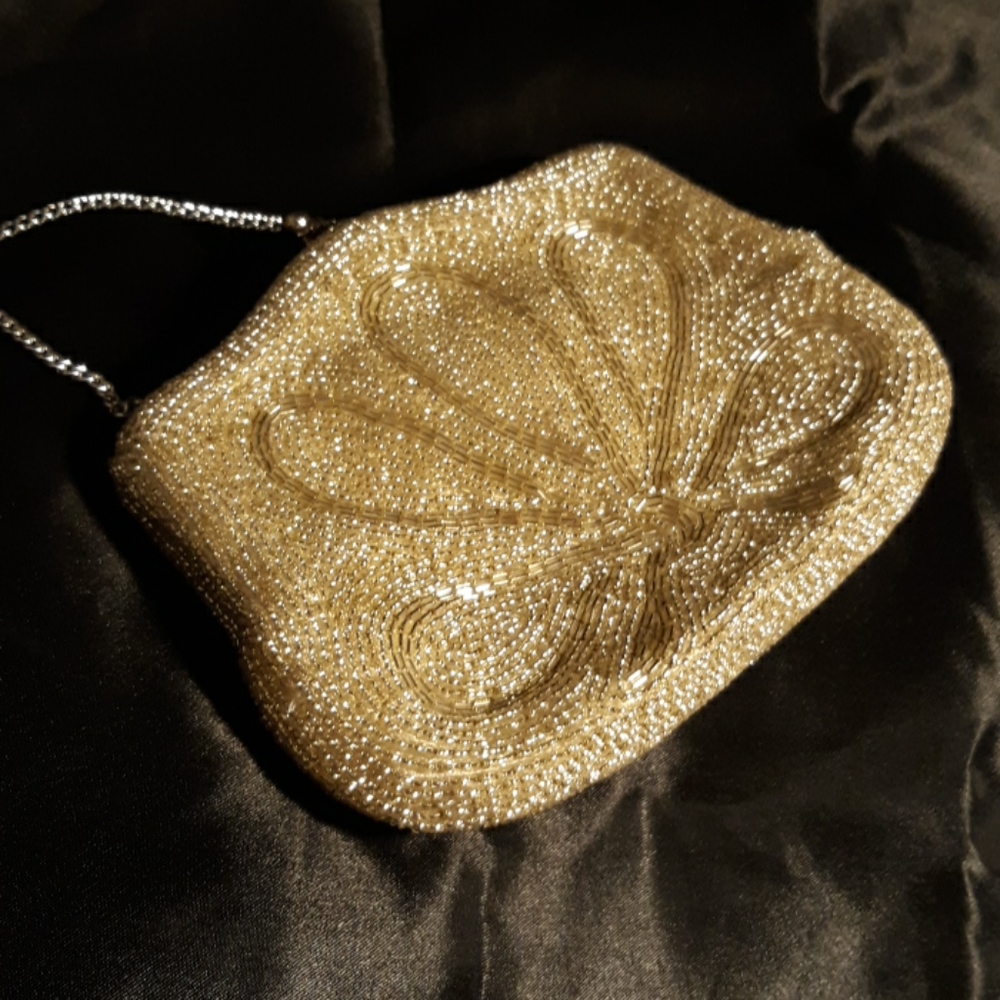 Walborg 1950's Beaded Evening Bag